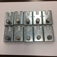 ERICO ISSP NEW NO BOX Caddy Issp375 Strut Plate Fitting For 3/8” Rod Lot Of 10