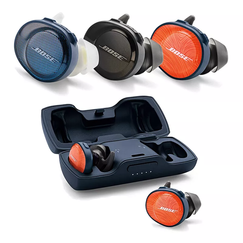 Auriculares Bluetooth True Wireless BOSE Soundsport Free (In Ear -  Micrófono - Azul)