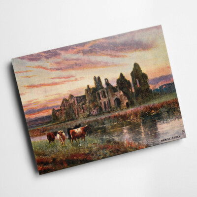 A4 PRINT - Vintage Wales - Neath Abbey (b)