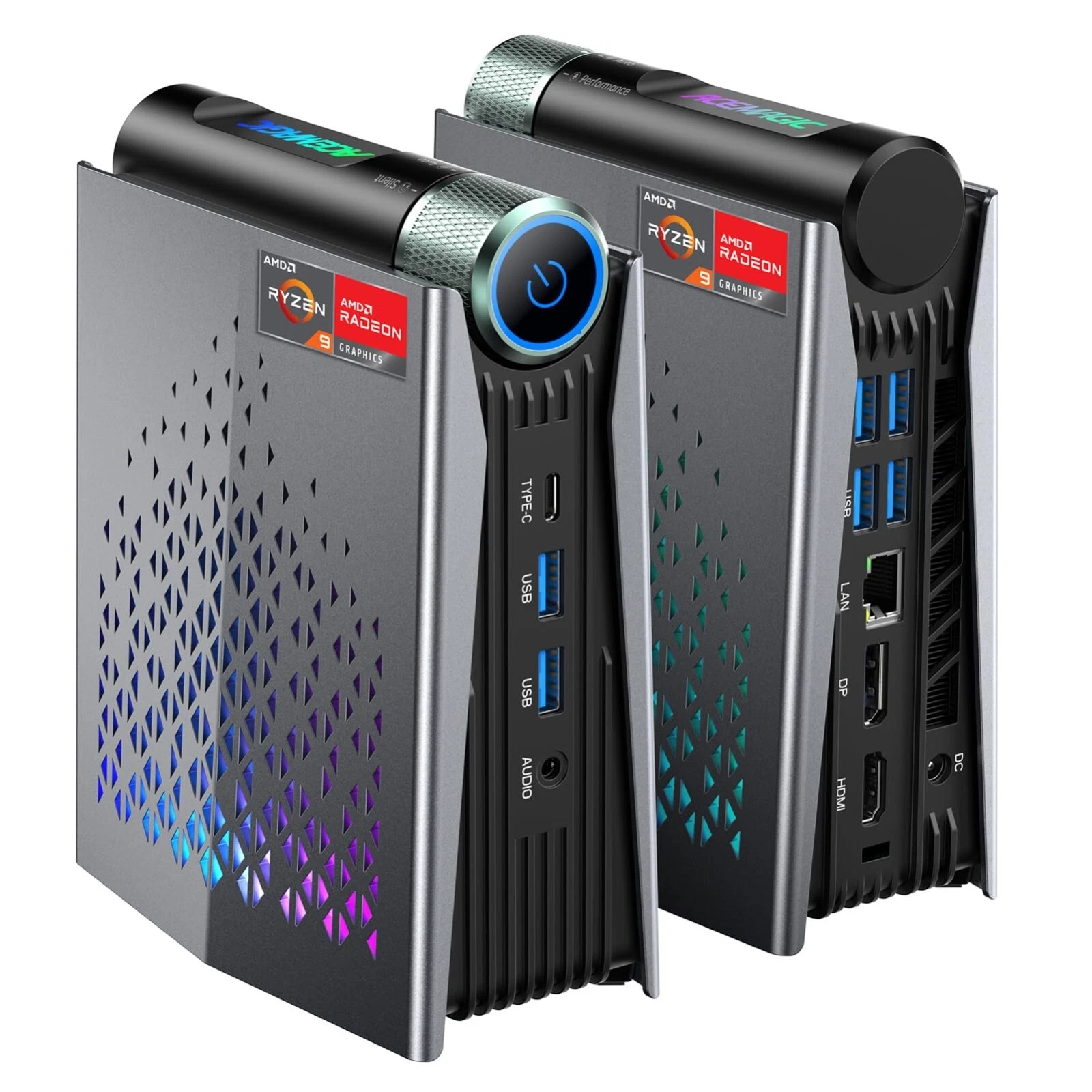 Acemagic MINI PC AMD Ryzen 5 7430U（6C/12T 1.8/4.3GHz）16GB+