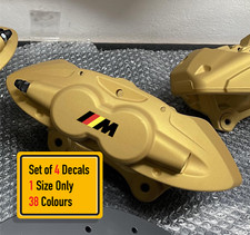 4 X Compatible With German Flag Bmw M Sport Brake Caliper Decal Black
