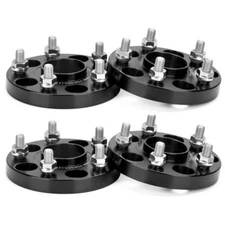 4pc 25mm Black Hubcentric Wheel Spacers 5x4.5 For IS250 IS300 IS350 GS350 Camry