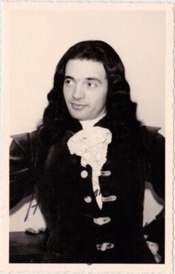 EUGEN STARK - Originale Autogramm-Karte / Signiertes Foto 1965