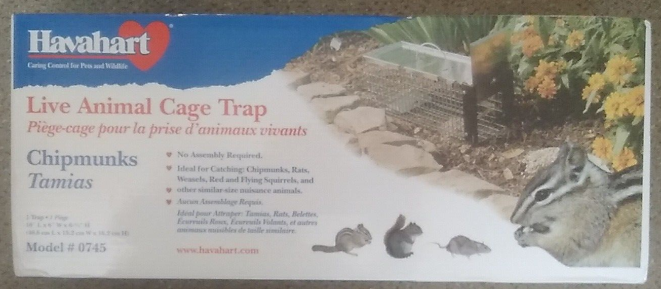 HAVAHART Live Animal Cage Trap Small (Model 0745) eBay