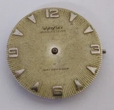 1950's Wyler FHF 72 Movement Incomplete With Dial To Restore Or Parts 