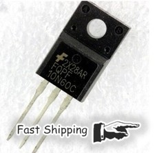 10pcs FQPF10N60C 10N60C 600V N-Channel MOSFET TO-220F