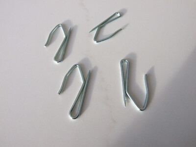 Metall Pin Gardinenhaken-Pack 4-Zoll Plissee Stil
