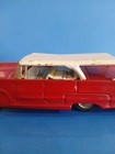 1959 Lincoln Continental Tin Friction 6 Inch Red Car White Roof Japan Toy  — photo 8