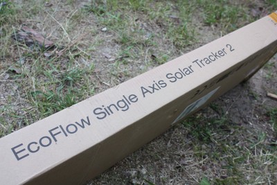EcoFlow Single Axis Solar Tracker 2 Balkonhalterung Steuerung Halterung 2 Module