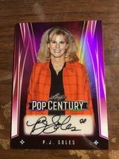 P.J. Soles 2025 Leaf Metal Pop Century Pink Autograph 2/15  Halloween