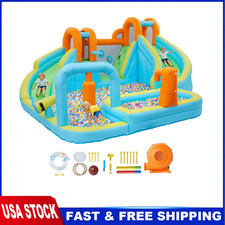 15.9x14 FT Inflatable Bounce House for Kids 3-12 Wet Dry Jumping Castle W/Blower