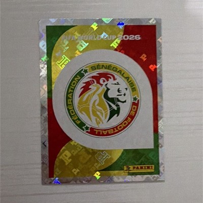 Panini FIFA World Cup 2026 Senegal SEN 1 Crest Logo Hologram Sticker
