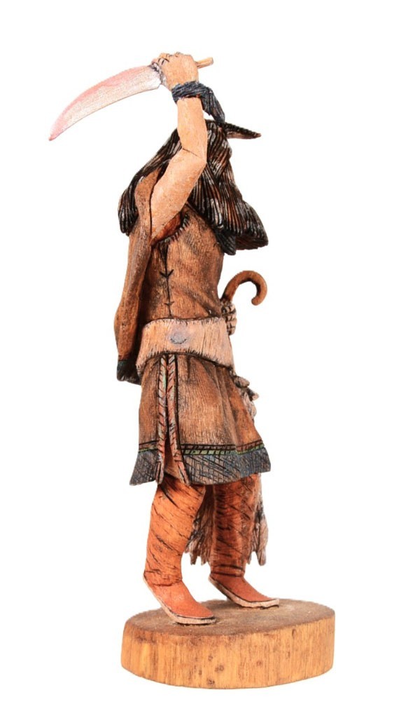 Hopi Kachina Soyoko Wuhti By M L Kooyahoema