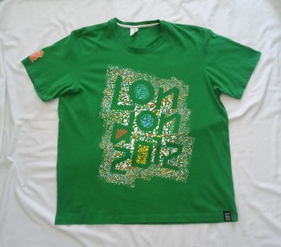 Official Olympic Games London 2012 Adidas T Shirt Men's Women's XL Confetti Logo