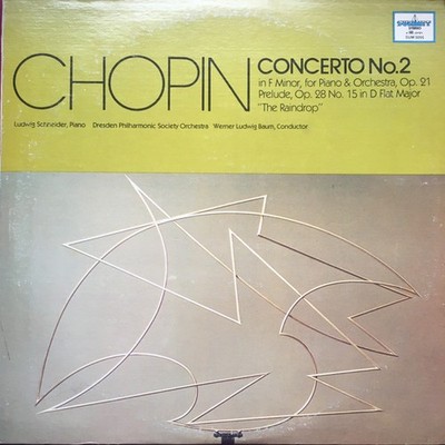 Frédéric Chopin, Chopin*    Concerto No. 2 In F Minor, For Piano And Orche