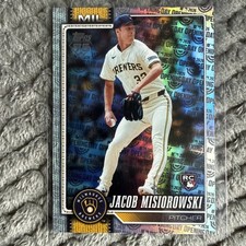 2026 Topps Series 1 Celebration Jacob Misiorowski Opening Day Holo Foil SP RC