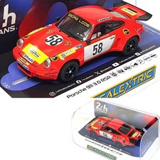 Scalextric C4594 Porsche 911 3.0 RSR GTS Winner Le Mans 1/32 Slot Car DPR