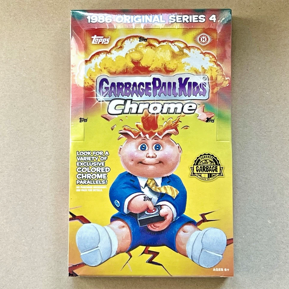Garbage Pail Kids Chrome (2021) Trading Cards Booster Topps 1986 Series 4 - Bild 2 von 4