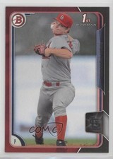 2015 Bowman Prospects Black-Red Nick Petree #BP84 0w8