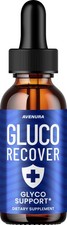 (1 Pack) Gluco Recover Liquid Drops – GlucoRecover Drops Extra Strength Natural