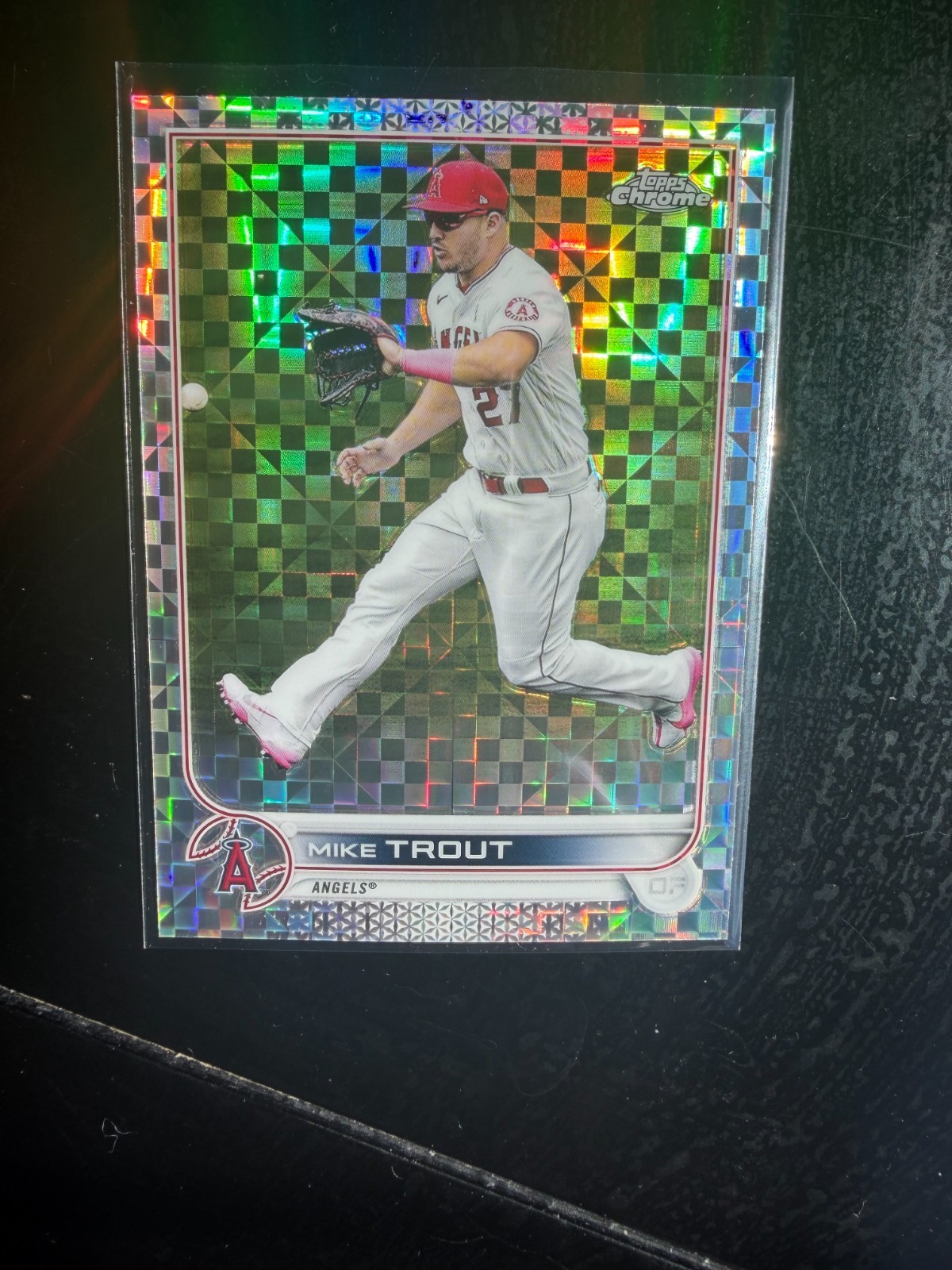 2022 Mike Trout X-Fractor Topps Chrome  #200 Angels