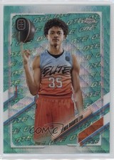 2021-22 Chrome OTE Overtime Elite Aqua & Green Wave Refractor Lewis Duarte 11pj
