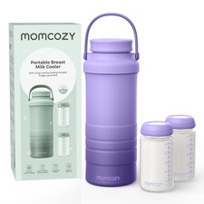 Momcozy 22oz Portable Breast Milk Cooler for Outdoor, Life Saver 22oz, Purple