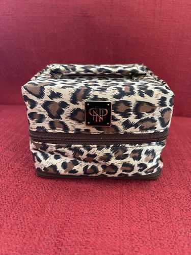 PURSE N PurseN Leopardenmuster klein Reise Schmuck Organizer Aufbewahrung Tragetasche Tragen