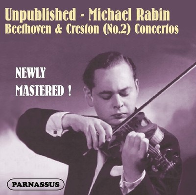 Creston Unpublished: Michael Rabin (CD) (UK IMPORT)