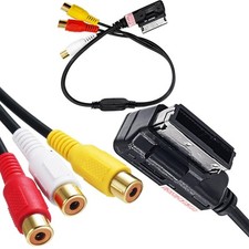 Cinch Adapter AMI MMI kompatibel mit Audi A6 2004/05-2006/05 4F2 3.0 TDI quattro