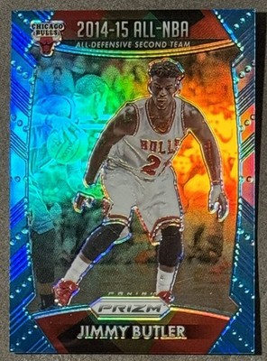 2015-16 Panini Prizm Jimmy Butler #396 Light Blue Prizm /199 All-NBA Team