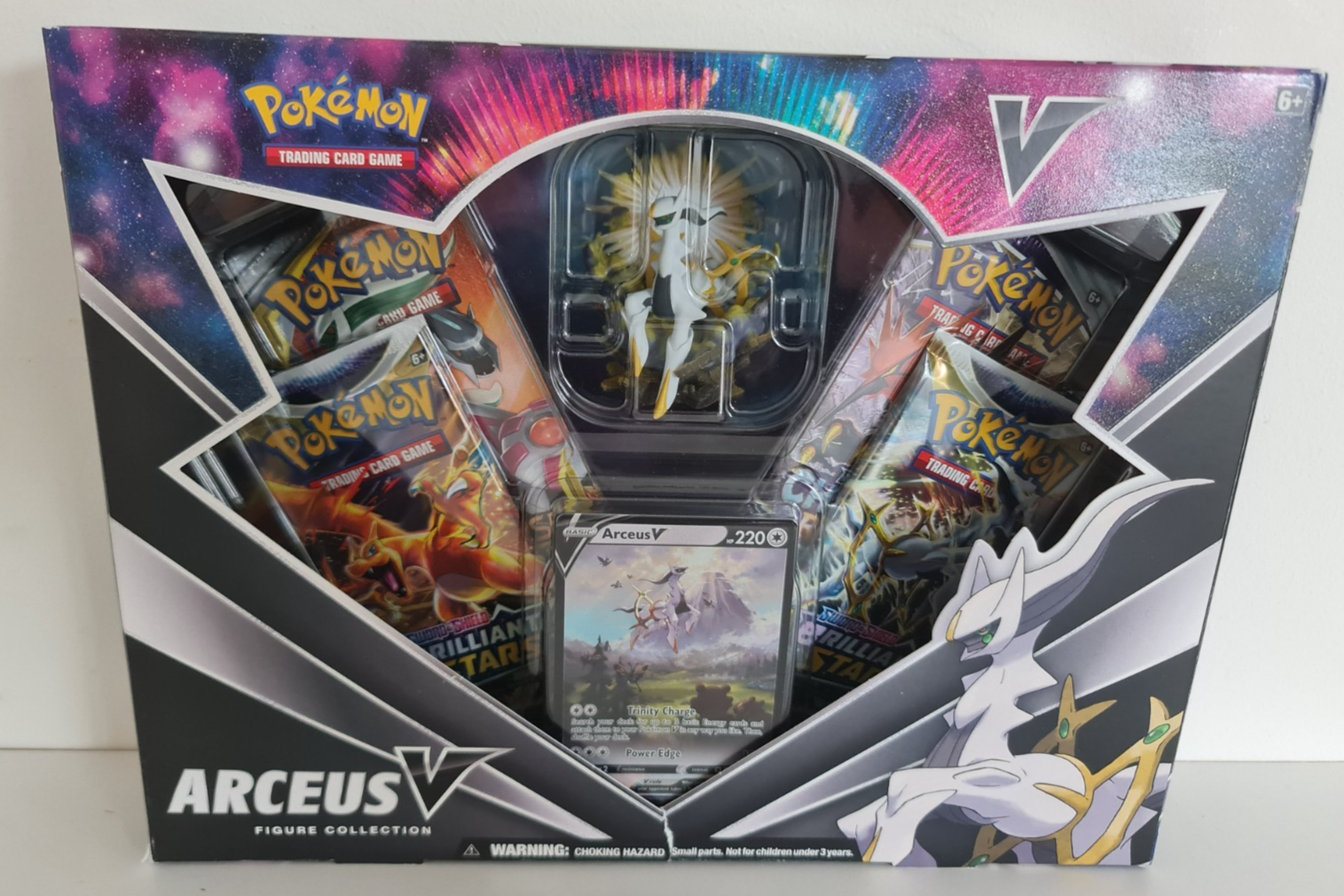 New & Sealed - Pokémon TCG Arceus V Figure Collection Box - Trusted UK Seller