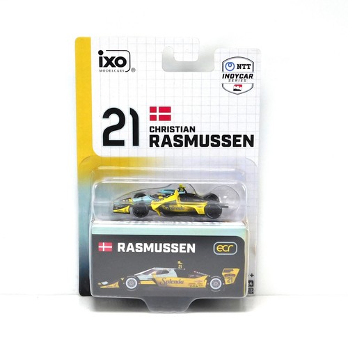*Damaged* 2025 Christian Rasmussen ECR Splenda Indycar 1:64 Diecast
