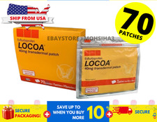 70 Patches Locoa Transdermal  7 patches/pack - SHIP FROM US