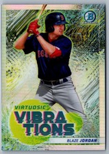 Blaze Jordan 2022 Bowman Virtuosic Vibrations #VV-10 - Boston Red Sox