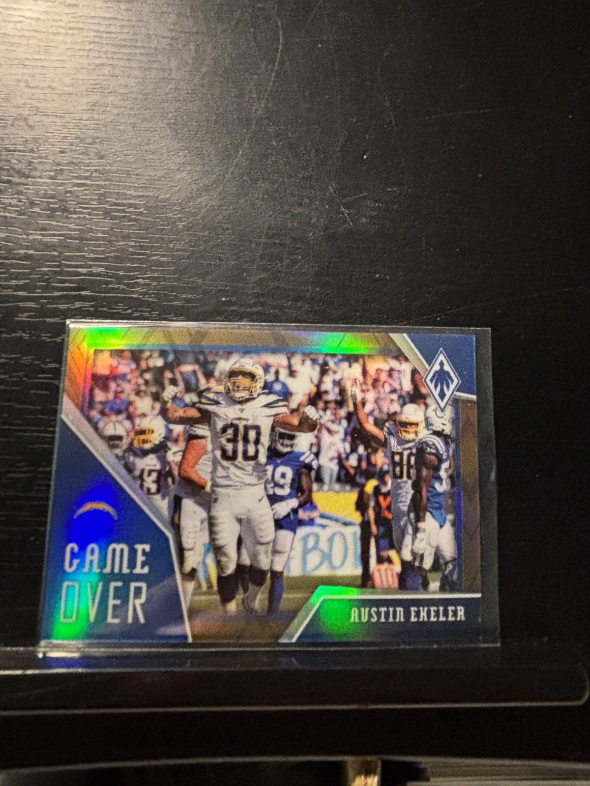 2020 Panini Phoenix - Game over Austin Ekeler #1 Yellow /75