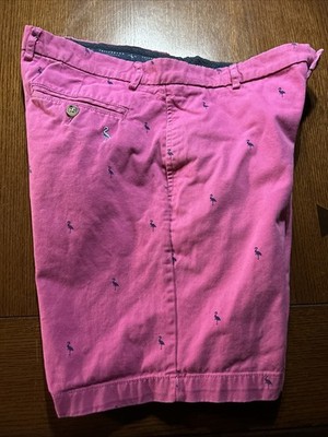 Tailorbyrd Men's Collection Size 32 Pink Pelican Shorts 100% Cotton #48