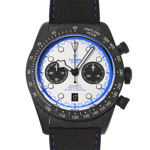Tudor Black Bay 79377KN ( 79377K) 41mm Carbon White / Black Wristwatch #WW1472
