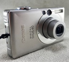 Canon Digital IXUS 40 4MP fotocamera digitale compatta argento zoom 3x testata funzionante