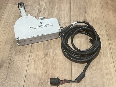 Johnson 385248 Hydro-Electric Drive Remote Control Box Harness Key Complete Used