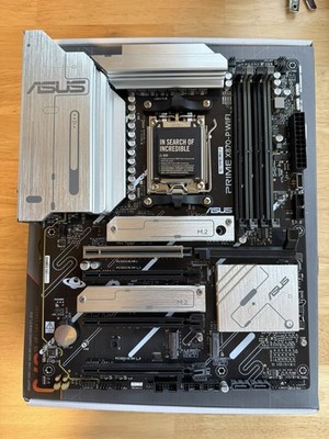 Asus PRIME X870-P WIFI ATX AM5 DDR5 AMD X870 Motherboard Silver/Black