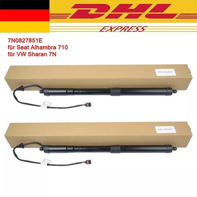 2x Antriebseinheit Heckklappe Gasdruckfeder Seat Alhambra VW Sharan 7N BJ.10-18