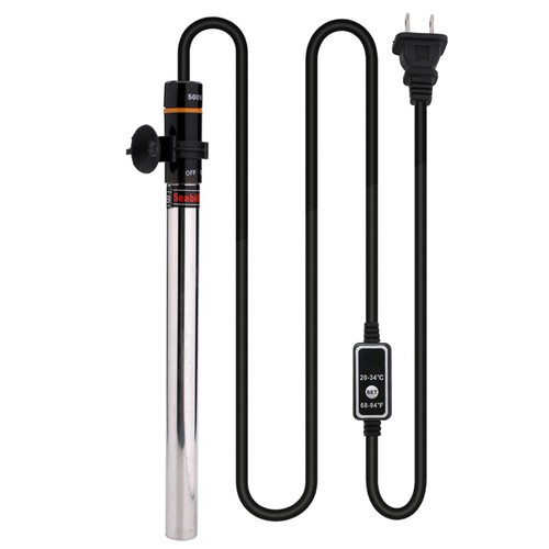 Digital LCD 500W Submersible Fish Tank Heater Rod Adjustable Heating Thermostat - Picture 19 of 21