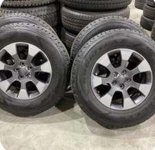 Jeep Wrangler Jl 4x Factory Alloy 18 Wheels And Goodyear Tires 111b Jk Jt