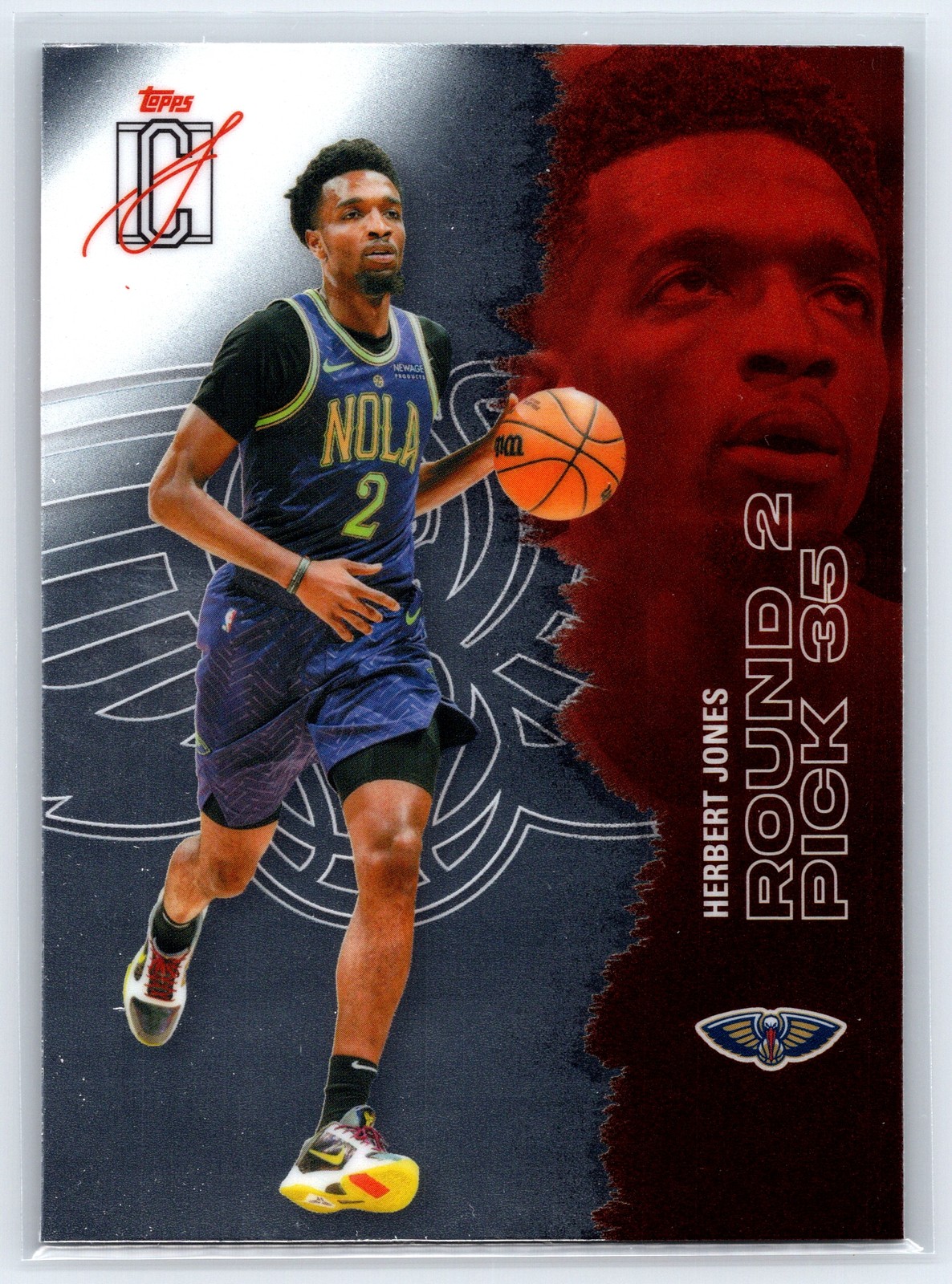 2025-26 Topps Signature Class HERBERT JONES #38 NM