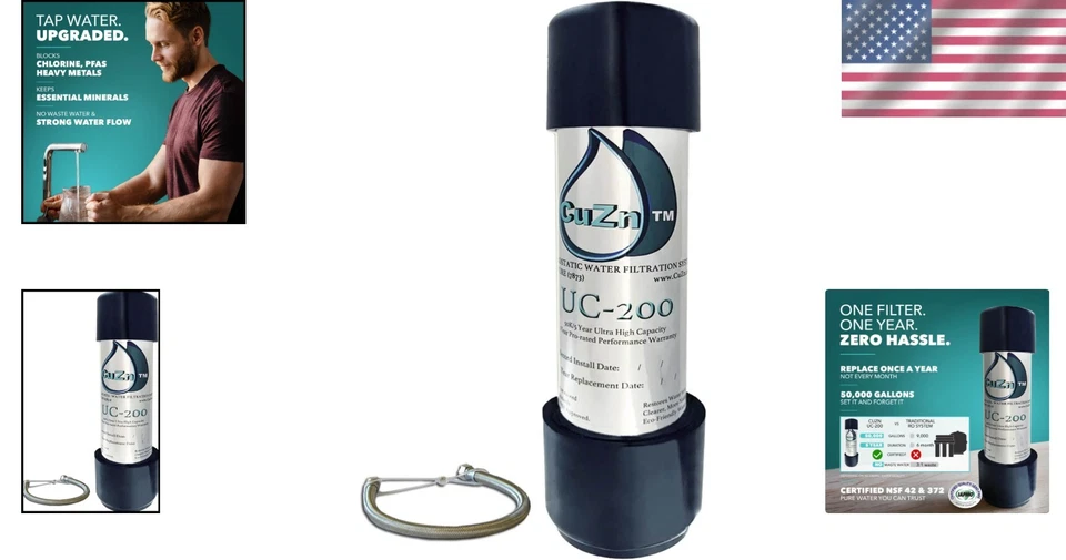 5- Under Sink Water Filter - NSF/ANSI 42 & 372 Certified - Image 2 of 4