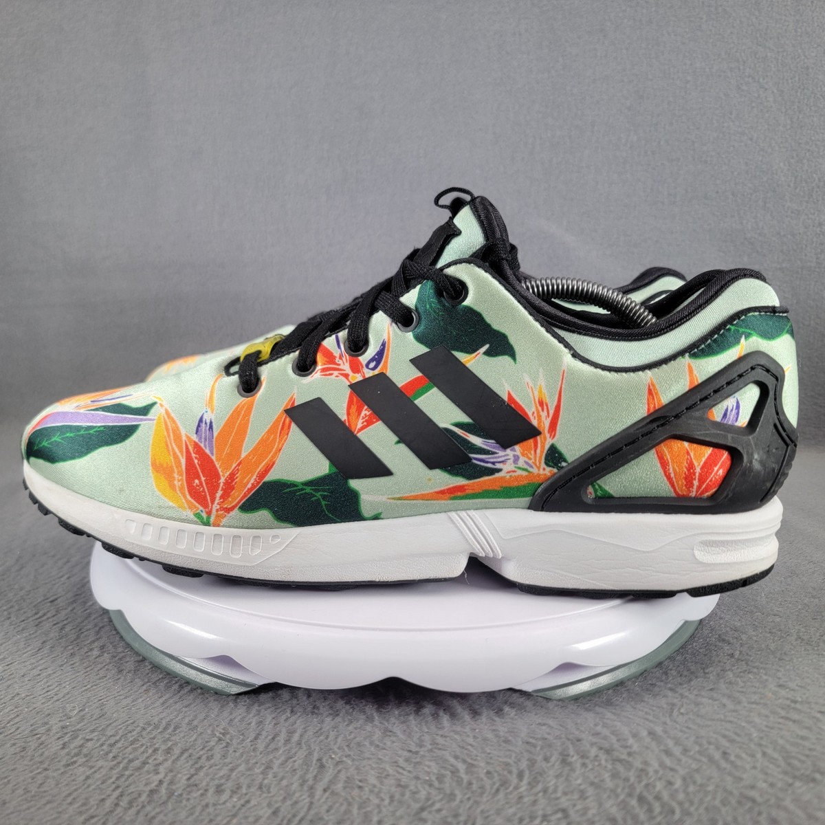 Size 11.5 - Adidas ZX Flux NPS Blush Green for sale online | eBay