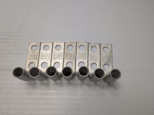 BURNDY YAZV28-2NTC-FX COMPRESSION LUG PURPLE DIE 15 4/0 550/24 CU LOT OF 7 