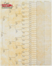 Okuna Outpost Family Tree Charts to Fill in - 8 Generation Genealogy Charts with