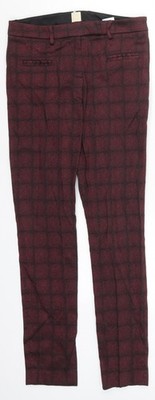 Rote Damenhose UK-Größe 4 True Royal normale Passform